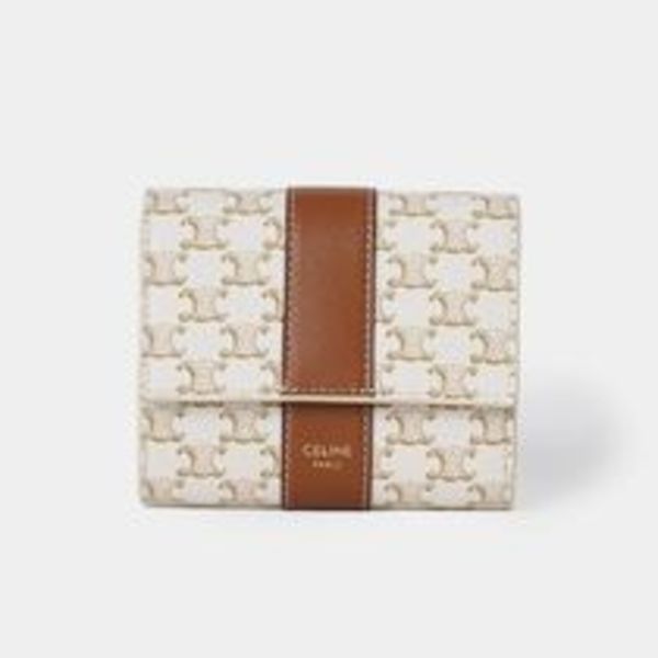 すぐ届く♡コンパクトウォレット トリオンフ キャンバス