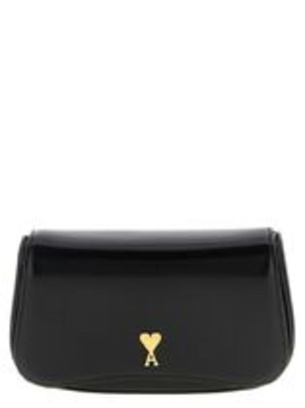 国内発送!AMI PARIS Paris Paris スモールクロスボディバッグ黒