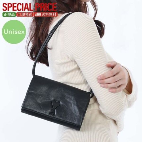 【新品・国内即発】AMI PARIS ULL164 AL0052 001 2Way バッグ