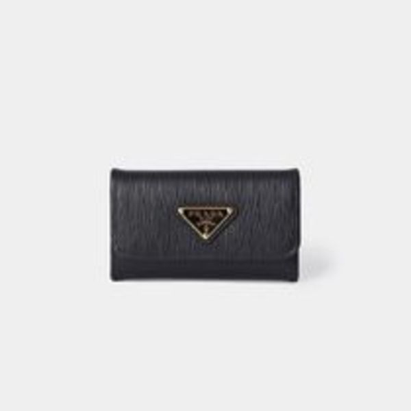 在庫限定♪すぐ届く★【PRADA】レザー キーケース ブラック