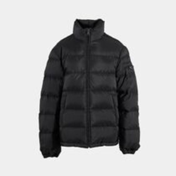 【PRADA】 SGY091 ロゴ付ダウンジャケット Short Down Jacket