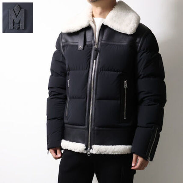 MACKAGE ストレッチ ダウンジャケット ムートン ROBERT