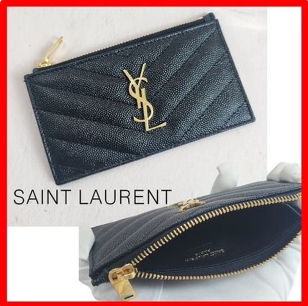 ☆人気☆【SAINT LAURENT】☆小銭入れ付き カードケース☆