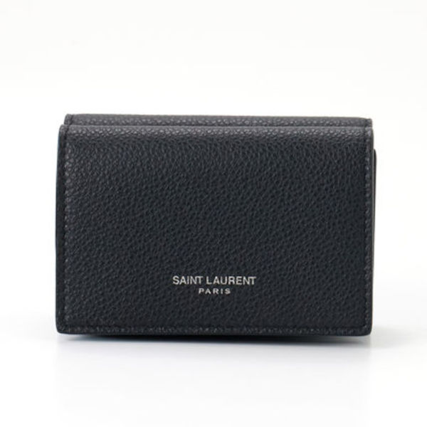 【国内発送】SAINT LAURENT 三つ折り財布 678272 ギフト包装可