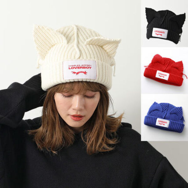 CHARLES JEFFREY LOVERBOY ニット帽 CHUNKY EARS 31130401