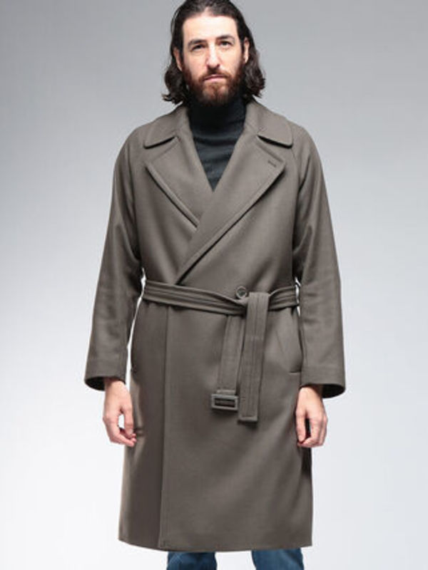 HEVO BRINDISI ロングコート ダブル  ウール