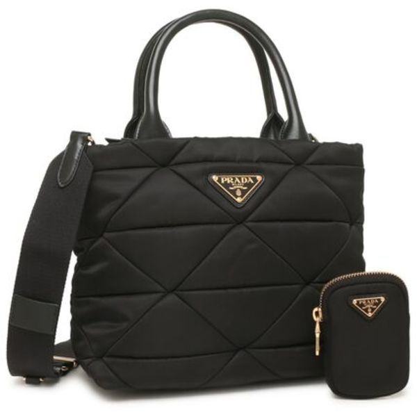 PRADA ハンドバッグ リナイロン スモール パテッド 1BG373 RDJN