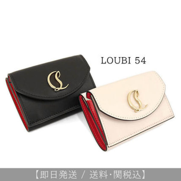 【新作】CHRISTIAN LOUBOUTIN レディース 3つ折り財布