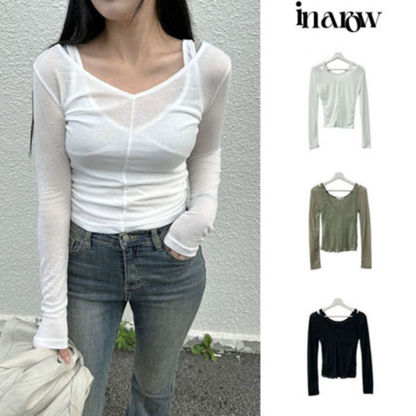 【in a row】Layered Long Sleeve Set