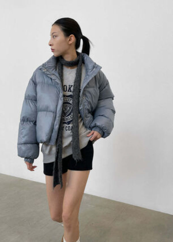 BLACKUP プレーンバンディングショートパンツ