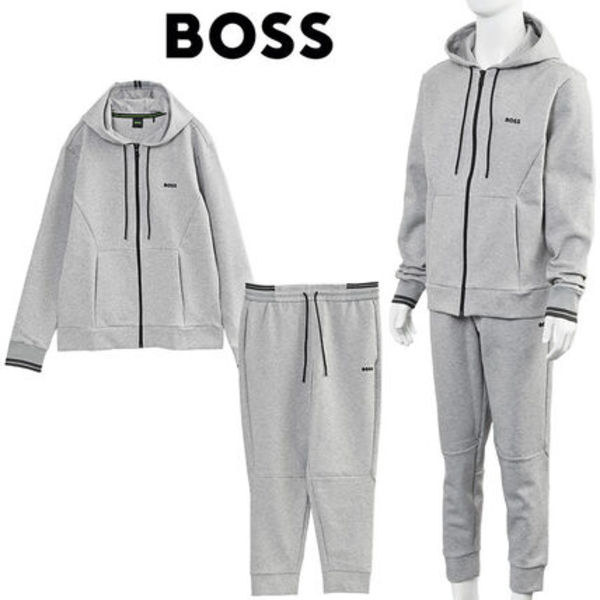 BOSS セットアップ パーカー 50542974/50543070-042_SILVER