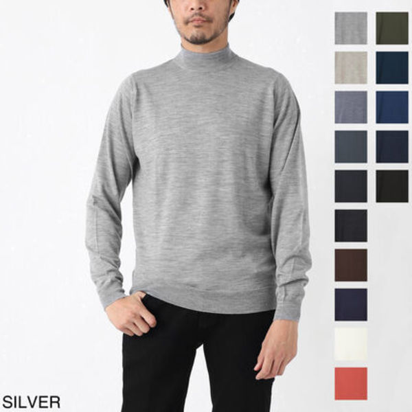 JOHN SMEDLEY モックネック ニット harcourt