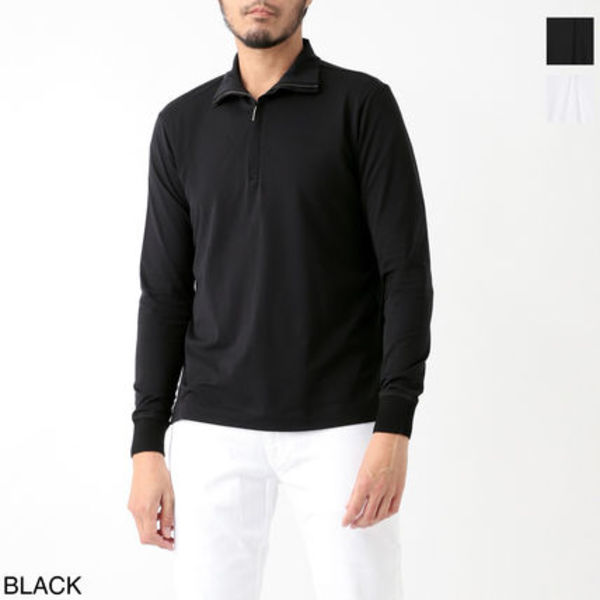 Cruciani ハーフジップカットソー uc42t73-tm84zlz06