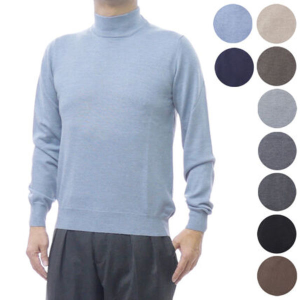 【GS55155】GRAN SASSO ハイネックニット 55155 14290 LUPO M/L