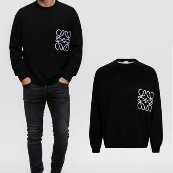 LOEWE ロエベ  アナグラム ポケット セーター