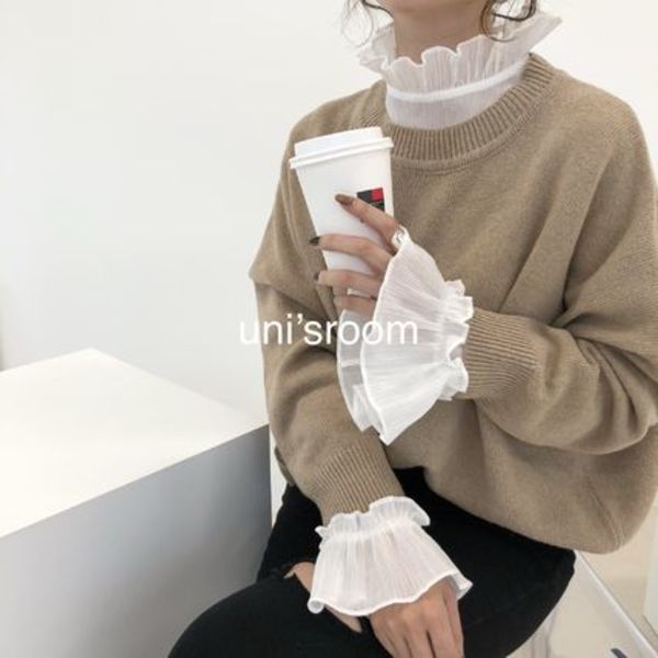 uni's room■レイヤードフリルガーリーブラウス BL-AW20-18