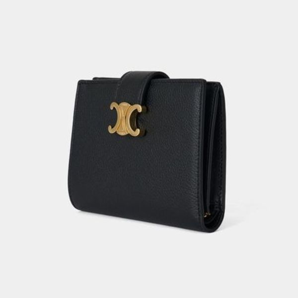 送料関税込★CELINE★折りたたみ財布★ブラック