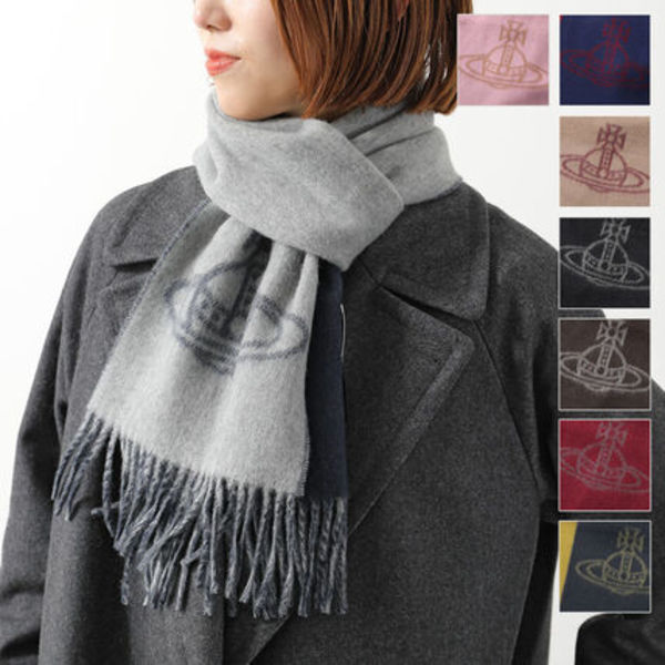 Vivienne Westwood マフラー 81030006 W00ZH リバーシブル