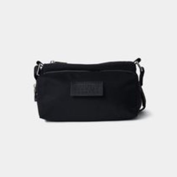 MM6 ナイロン クロスボディバッグ Numeric ロゴ Black