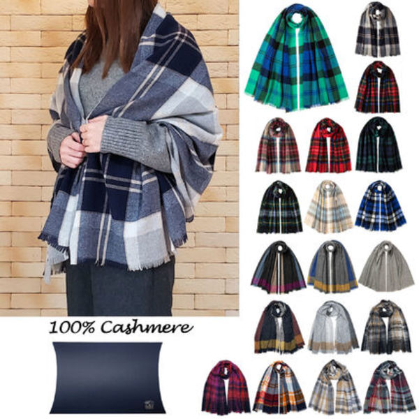 ジョンストンズ カシミア薄手大判ストール◇WA1174◇国内発送