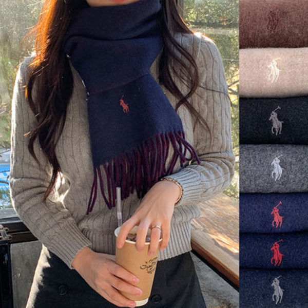 [Polo Ralph Lauren] 両面 マフラー PC0455