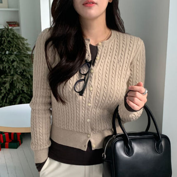 【大人もOK 】【Ralph Lauren】ケーブルニットカーディガン