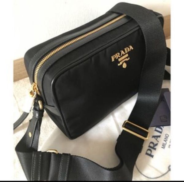 【アウトレット】PRADAナイロンショルダーバッグ★1BH089★
