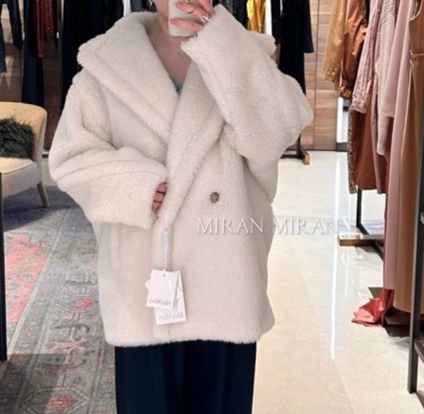 正規品★Max Mara★ カラバリあり/テディベアショートコートOLGA