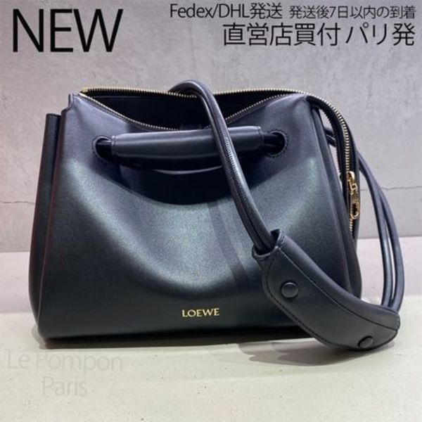 LOEWE☆マドリードバッグスモール(サプルカーフ)ブラック