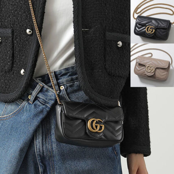 GUCCI ショルダーバッグ GG MARMONT 476433