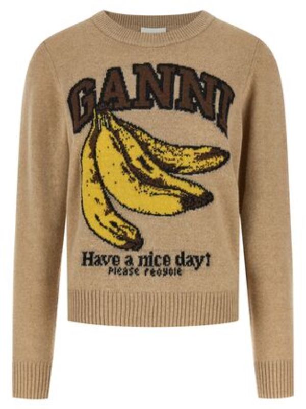 Ganni 'Banane' sweater