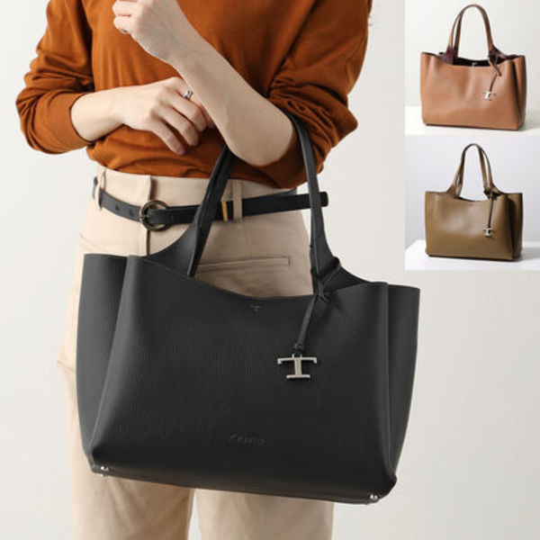TODS トートバッグ XBWAPAF9300QRI T TIMELESS Tタイムレス