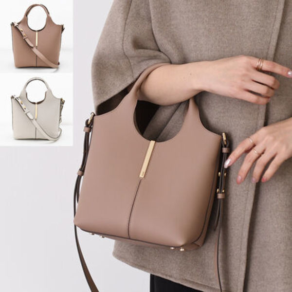 【国内即発】TOD'S レザー ショッピングトートバッグ ミニ