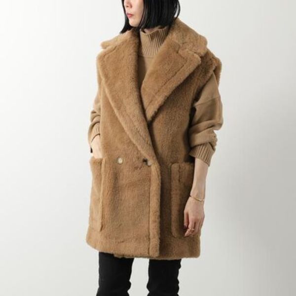 MAX MARA SFILATA テディベアジレ BORMIDA1234 ボルミーダ