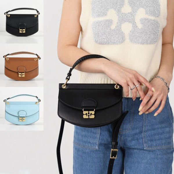 【国内即発】GANNI APO-G MINI TOP HANDLE BAG