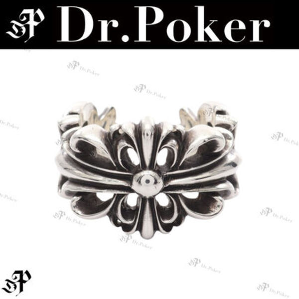 【Chrome Hearts】フローラルクロス リング