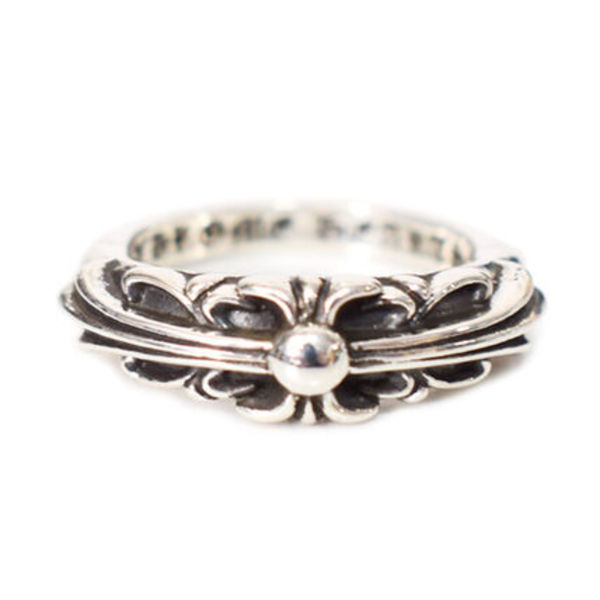 クロムハーツ CH ベイビー クラシック フローラル 指輪 リング