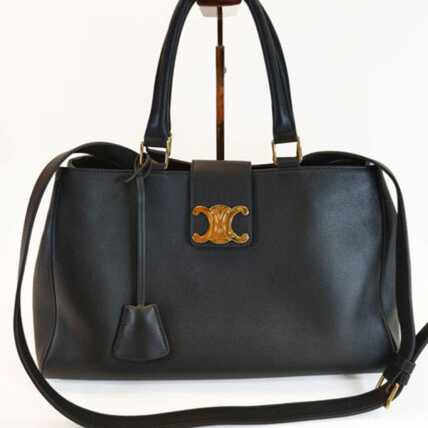 CELINE ミディアム アポリーヌ 2Way トート ショルダー 10479