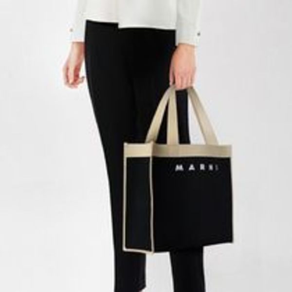 送料関税込★MARNI★ジャカード トートバッグ★