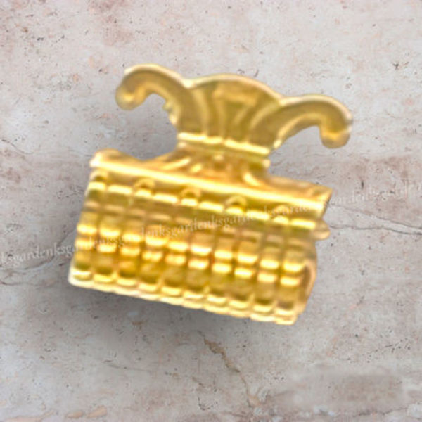 CELINE★トリオンフ ミディアム ヘアクリップ★すぐ届く!