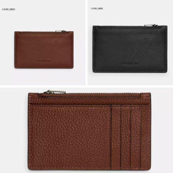 【Coach】Zip Card Case ジップ カードケース C4280 男女兼用