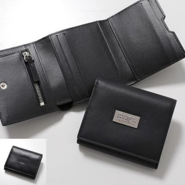 MM6 三つ折り財布 SA6UI0030 P8332 P8622 レザー