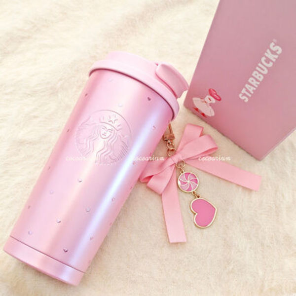 こちらはハートチャームつき!