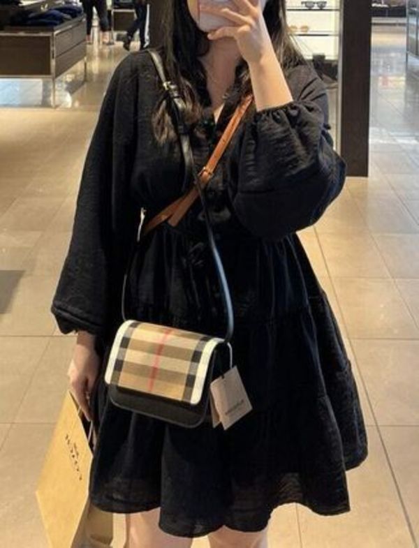 バーバリー チェック クロスボディバッグ MADISON 80840261