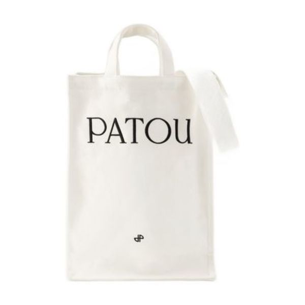 【関税込み】Vertical Shopper Bag - PATOU - Cotton - White