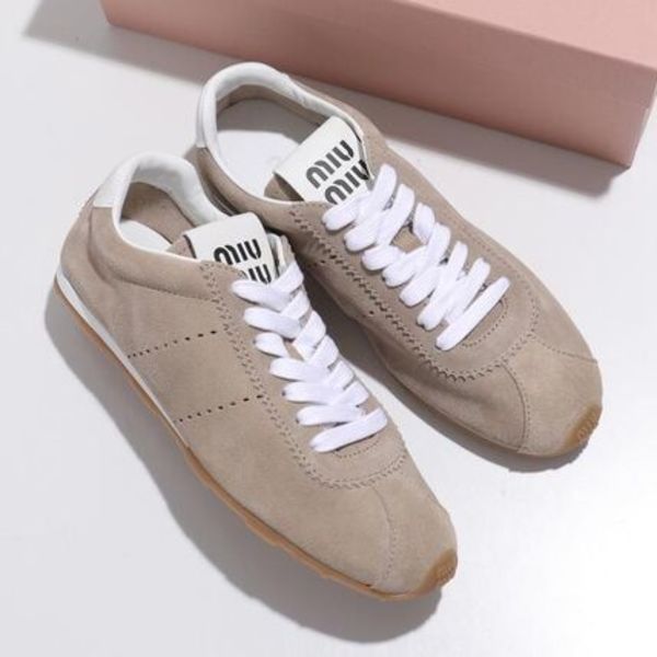 MIUMIU スニーカー プリューム 5E114E 054 スエード