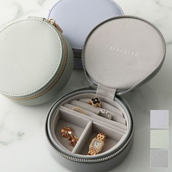 STACKERS ジュエリーボックス Travel Jewellery Box Round