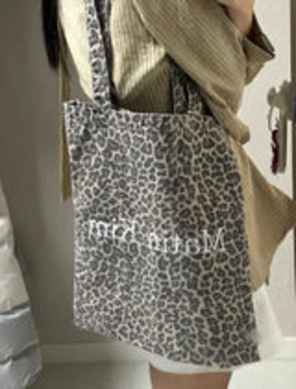 [Matin Kim] MATIN LEOPARD ECOBAG IN MIX