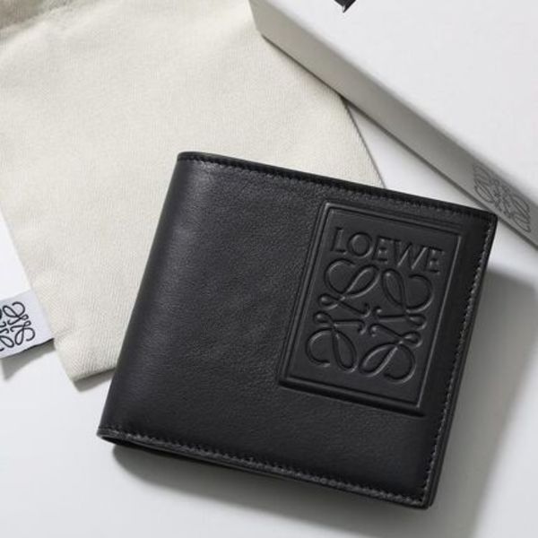 LOEWE 二つ折り財布 C565302X07 アナグラムロゴ