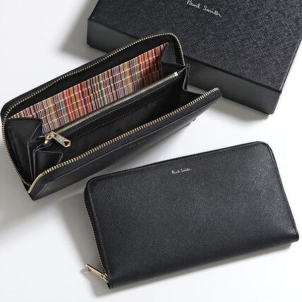 Paul Smith ラウンドファスナー長財布 M1A 4778X BMULTS